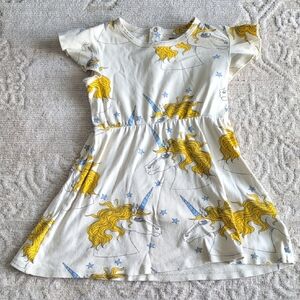 Mini Rodini Unicorn Print Dress -104/110